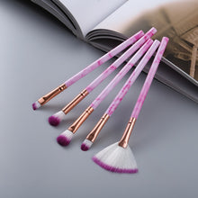 Load image into Gallery viewer, FLD5/15Pcs Makeup Brushes Tool Set Cosmetic Powder Eye Shadow Foundation Blush Blending Beauty Make Up Brush Maquiagem