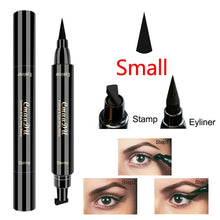 Load image into Gallery viewer, CmaaDu Liquid Eyeliner Pencil Super Waterproof Black Double-Headed Stamps Eye liner Eye maquiagem Cosmetic Makeup Tool TSLM1