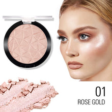 Load image into Gallery viewer, SACE LADY 6 Color Highlighter Powder Glitter Palette Makeup Glow Face Contour Shimmer Illuminator Highlight Cosmetics