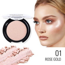 Load image into Gallery viewer, SACE LADY 6 Color Highlighter Powder Glitter Palette Makeup Glow Face Contour Shimmer Illuminator Highlight Cosmetics