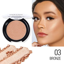 Load image into Gallery viewer, SACE LADY 6 Color Highlighter Powder Glitter Palette Makeup Glow Face Contour Shimmer Illuminator Highlight Cosmetics