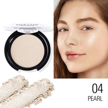 Load image into Gallery viewer, SACE LADY 6 Color Highlighter Powder Glitter Palette Makeup Glow Face Contour Shimmer Illuminator Highlight Cosmetics