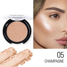 Load image into Gallery viewer, SACE LADY 6 Color Highlighter Powder Glitter Palette Makeup Glow Face Contour Shimmer Illuminator Highlight Cosmetics