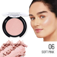 Load image into Gallery viewer, SACE LADY 6 Color Highlighter Powder Glitter Palette Makeup Glow Face Contour Shimmer Illuminator Highlight Cosmetics
