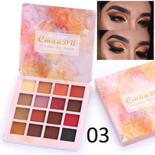 Load image into Gallery viewer, 14 Colors Matte Eye Shadow Makeup Soft Glitter Shimmering Colors Metallic Eyeshadow Palette Naked Glitter Nude Make Up
