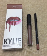 Load image into Gallery viewer, 2020 new KYLIE matte lipstick+lips pencil makeup lasting waterproof liquid lip gloss kilie lipstick kyliejenner lip
