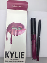Load image into Gallery viewer, 2020 new KYLIE matte lipstick+lips pencil makeup lasting waterproof liquid lip gloss kilie lipstick kyliejenner lip
