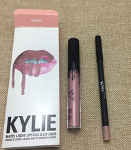 Load image into Gallery viewer, 2020 new KYLIE matte lipstick+lips pencil makeup lasting waterproof liquid lip gloss kilie lipstick kyliejenner lip
