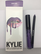 Load image into Gallery viewer, 2020 new KYLIE matte lipstick+lips pencil makeup lasting waterproof liquid lip gloss kilie lipstick kyliejenner lip
