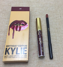 Load image into Gallery viewer, 2020 new KYLIE matte lipstick+lips pencil makeup lasting waterproof liquid lip gloss kilie lipstick kyliejenner lip
