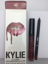 Load image into Gallery viewer, 2020 new KYLIE matte lipstick+lips pencil makeup lasting waterproof liquid lip gloss kilie lipstick kyliejenner lip
