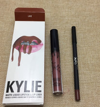 Load image into Gallery viewer, 2020 new KYLIE matte lipstick+lips pencil makeup lasting waterproof liquid lip gloss kilie lipstick kyliejenner lip
